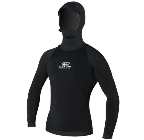 C-SKINS HDI HOODED THERMAL POLYPRO L/S VEST