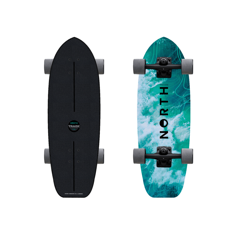 North Track skateboard